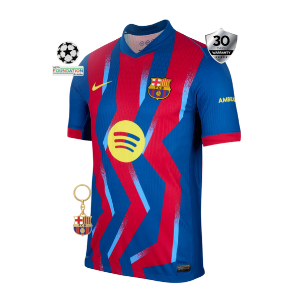 COMBO Barcelona 2025/26 + Fourth (4 Jerseys)