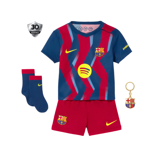 Barcelona Fourth Camiseta 2025/26 - Beb