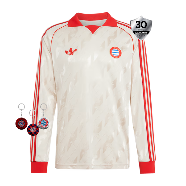 Bayern Munich Adidas Originals JSY Camiseta - Off White LFSTLR