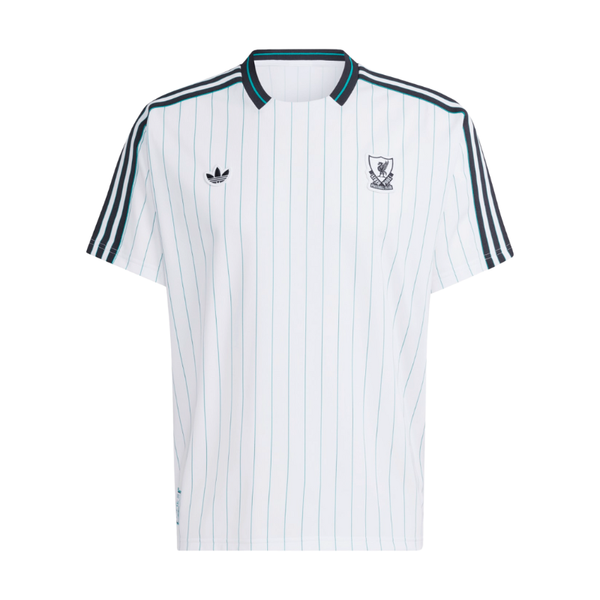 Liverpool adidas Icons White Camiseta 2025/26