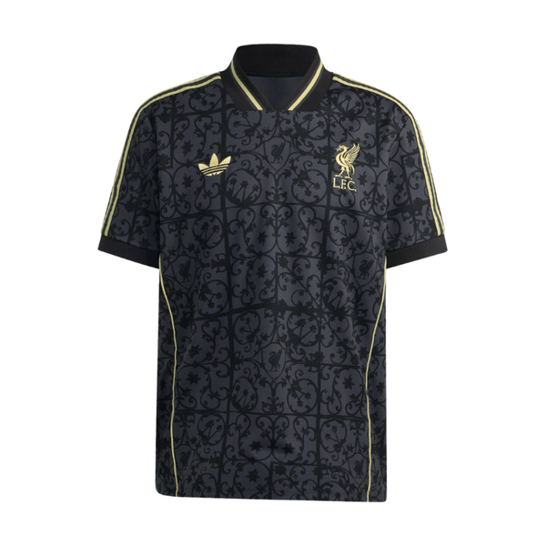 Liverpool adidas Negra & Gold Camiseta 2025/26 - LFSTLR