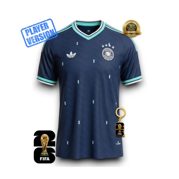 Alemania Mundial 26 Camiseta Visitante - Versión Jugador