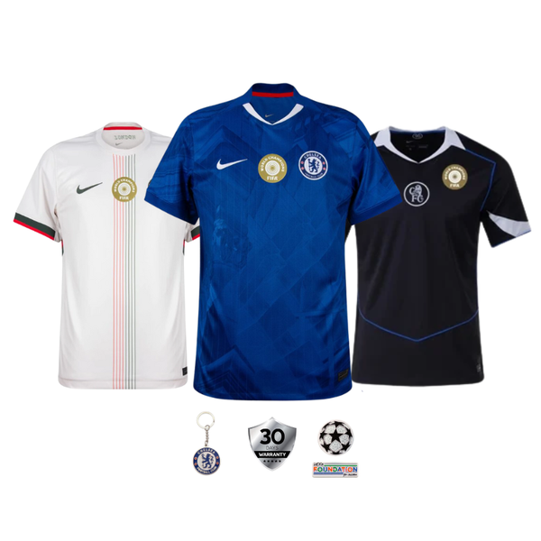 COMBO Chelsea 2025/26 (Home, Away e Third)