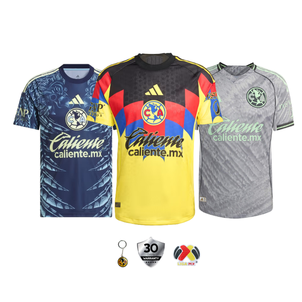 COMBO Club America 2025/26 (Home, Away e Third)