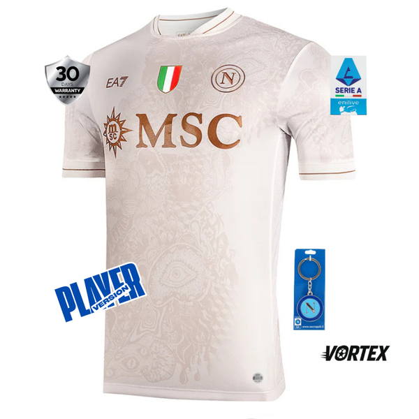 SSC Napoli Camiseta Visitante 2025/26 - Versión Jugador