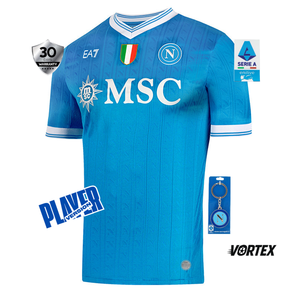 SSC Napoli Camiseta Local 2025/26 - Versión Jugador