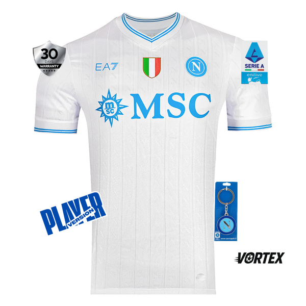 SSC Napoli Euro Camiseta Visitante 2025/26 - Versión Jugador