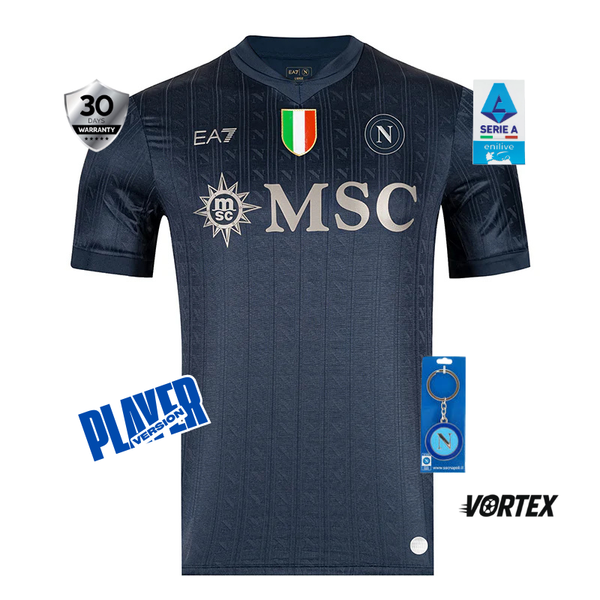 SSC Napoli Euro Tercera Camiseta 2025/26 - Versión Jugador