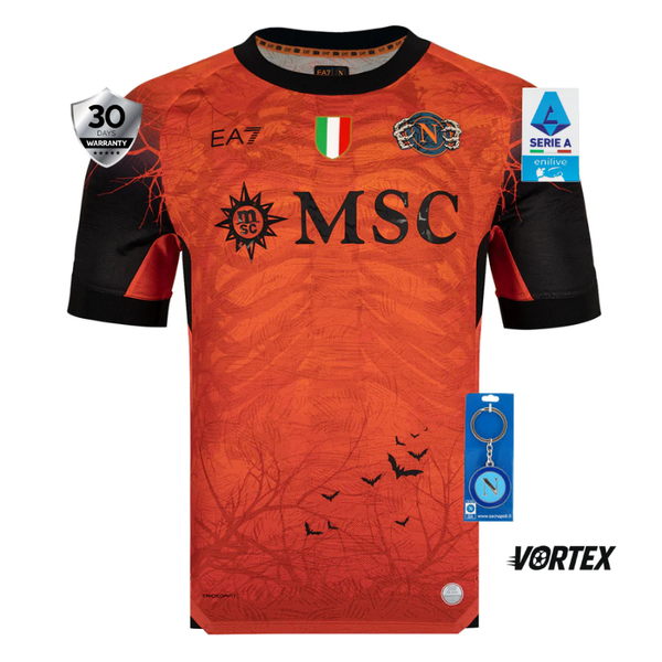 SSC Napoli Halloween Orange Camiseta 2025/26