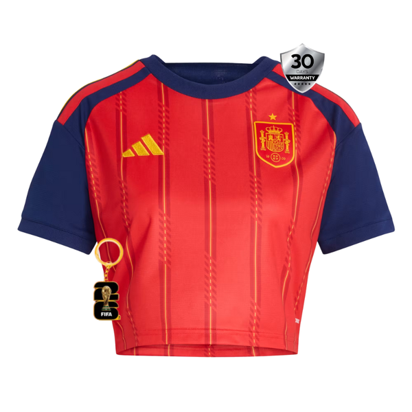 2 ESTRELLAS España Crop Mundial Camiseta Local 2026
