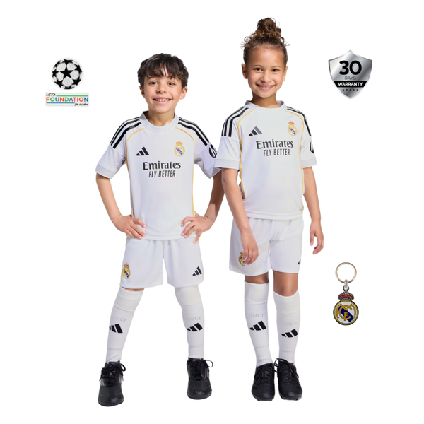 Real Madrid Camiseta Local 2025/26 - Niños
