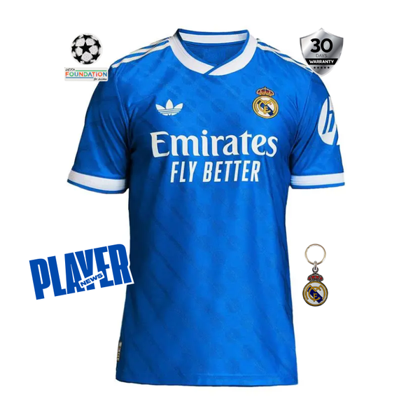 Real Madrid Tercera Camiseta 2025/26 - Versión Jugador