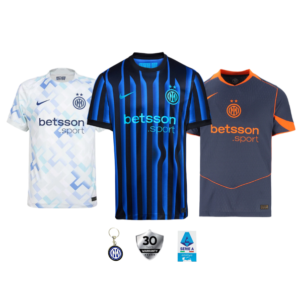 COMBO Inter Milan 2025/26 (Home, Away e Third)