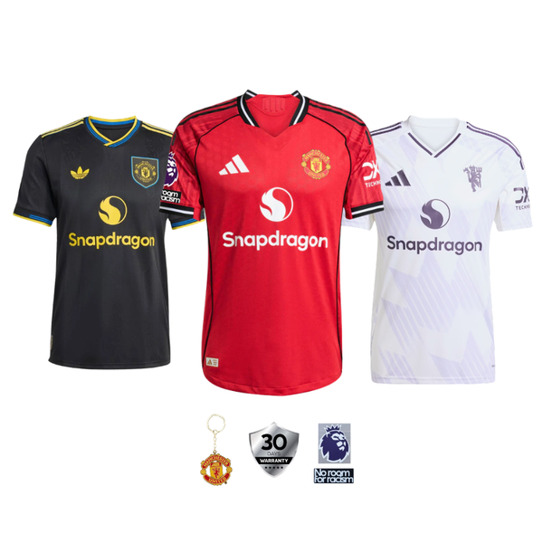 COMBO Manchester United 2025/26 (Home, Away e Third)