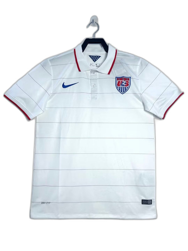 USA White Camiseta 2014 - Retro